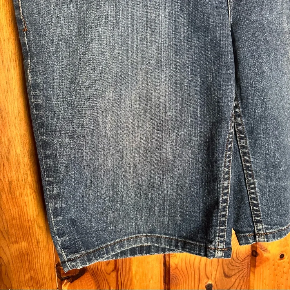 A.N.A. Blue Denim Shorts - Picture 4 of 5